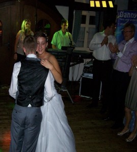 Musikduo auf der Hochzeit